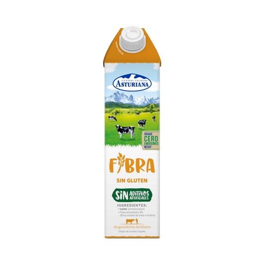 LECHE ASTURIANA NATURFIBRA 1L