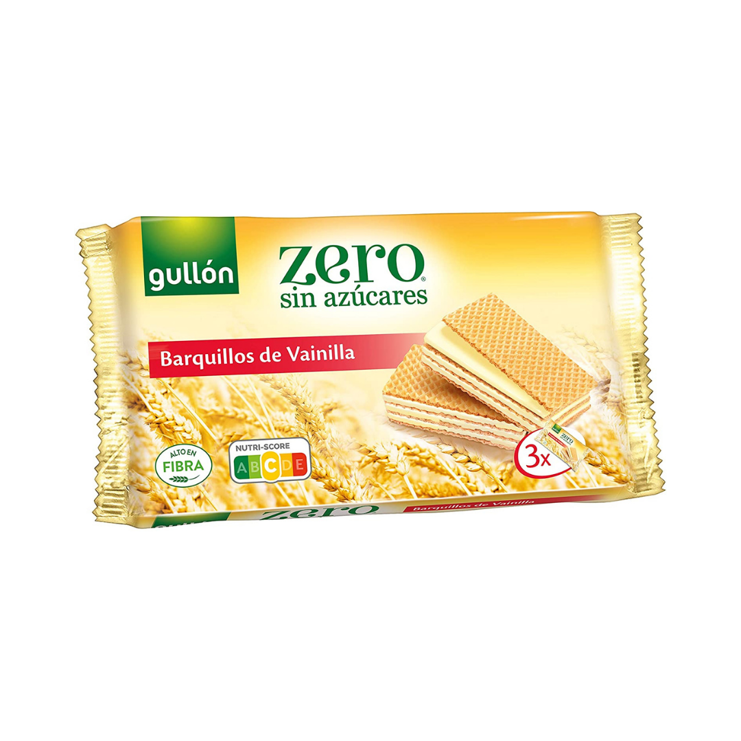 GULLON BARQUILLOS VAINILLA DIET NATU 210GR