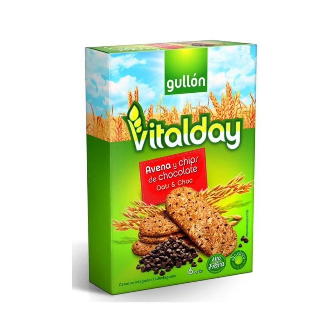 GALL.VITALDAY AVENA/CHIP CHOCO.240G