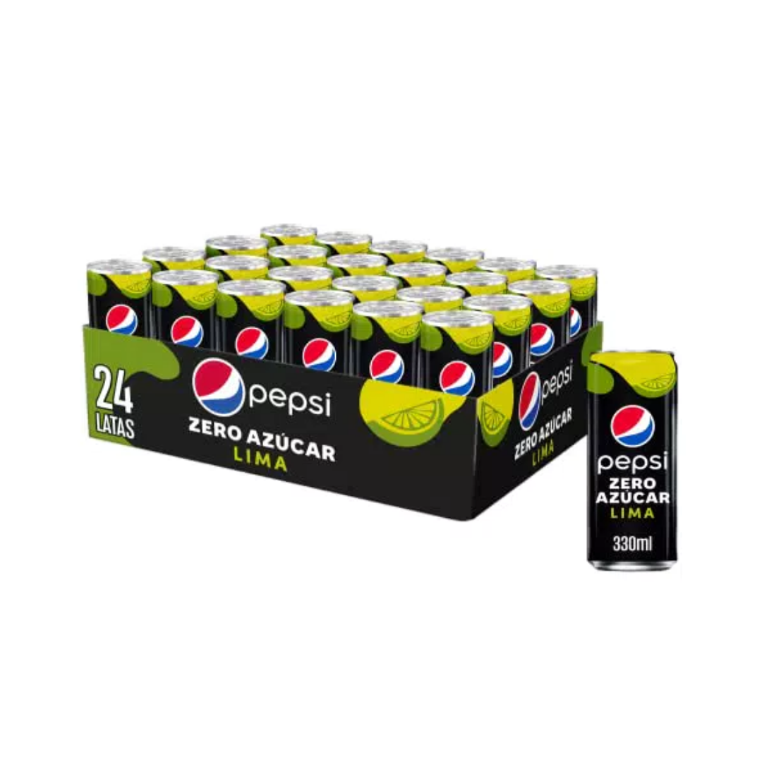 PACK 24 PEPSI MAX LIMA 33CL