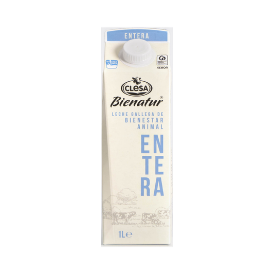 LECHE ENTERA CLESA 1L