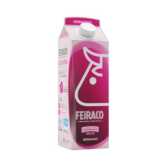 LECHE FEIRACO DESNATADA 1 L