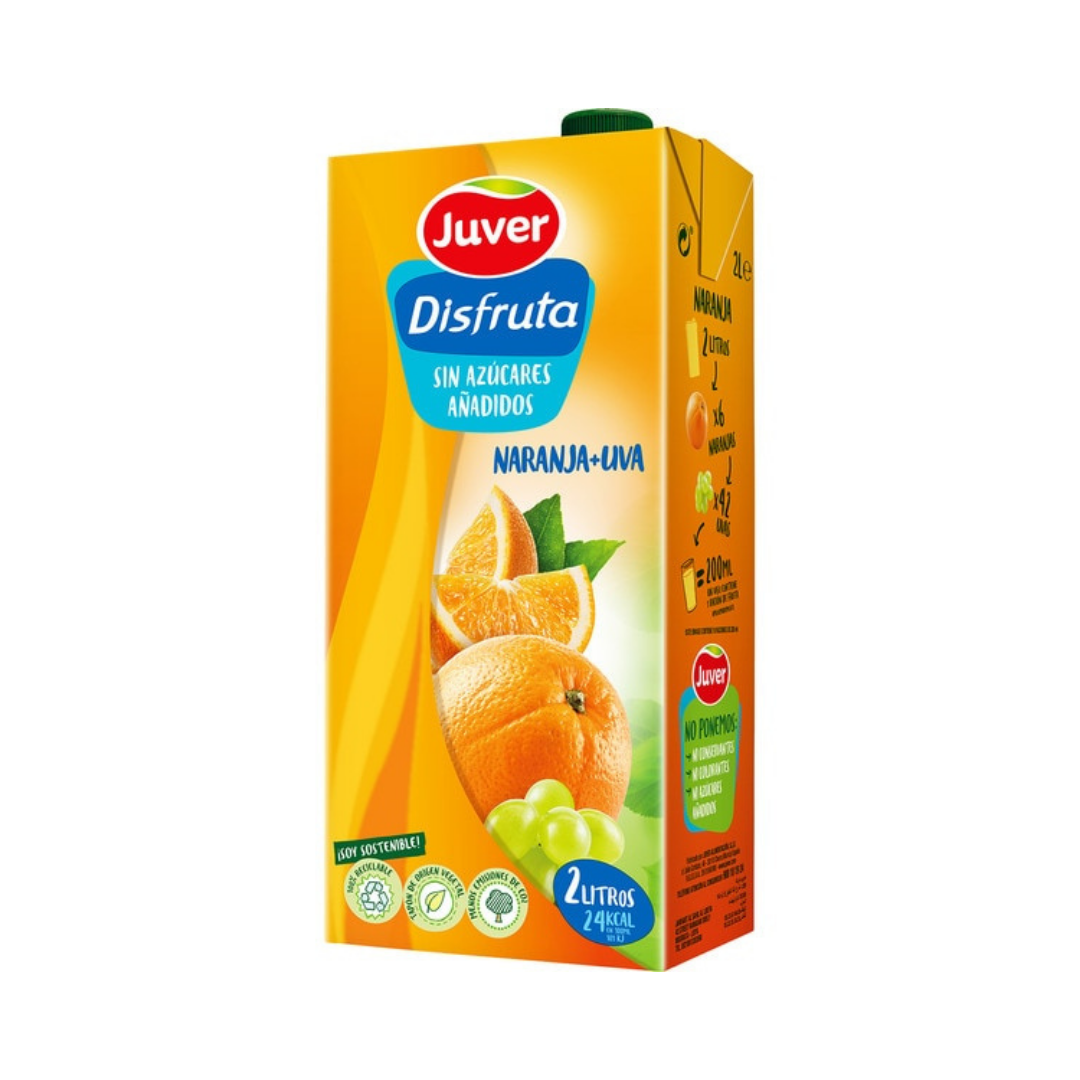 DISFRUTA NARANJA JUVER 2L