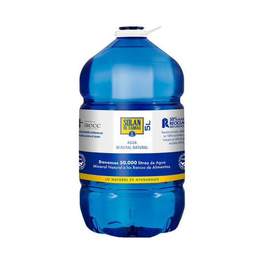 AGUA SOLAN DE CABRAS 5L