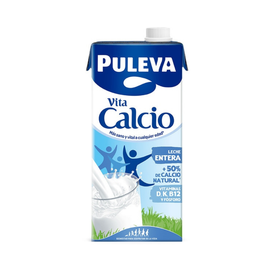 LECHE PULEVA CALCIO ENT.BRICK.1L