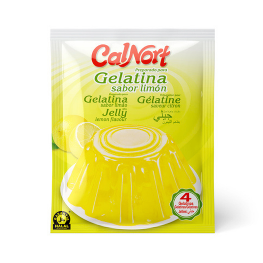 CALNORT GELATINA LIMON SOBRE 85GRS