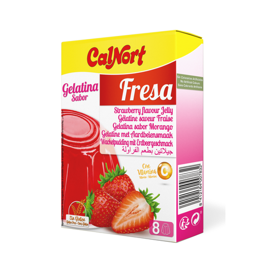 CALNORT GELATINA FRESA 2*85GRS