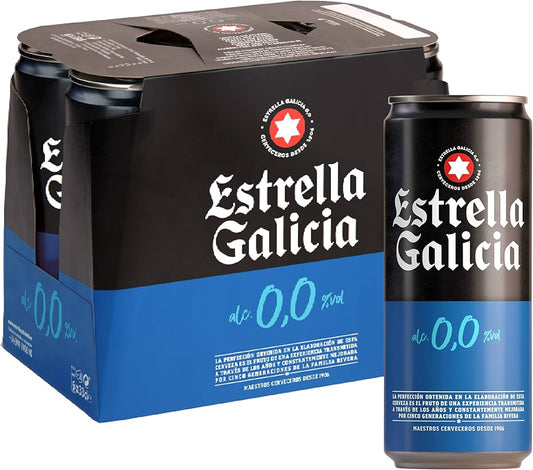 CERV.ESTRELLA GALICIA 0 0 PACK6X33CL