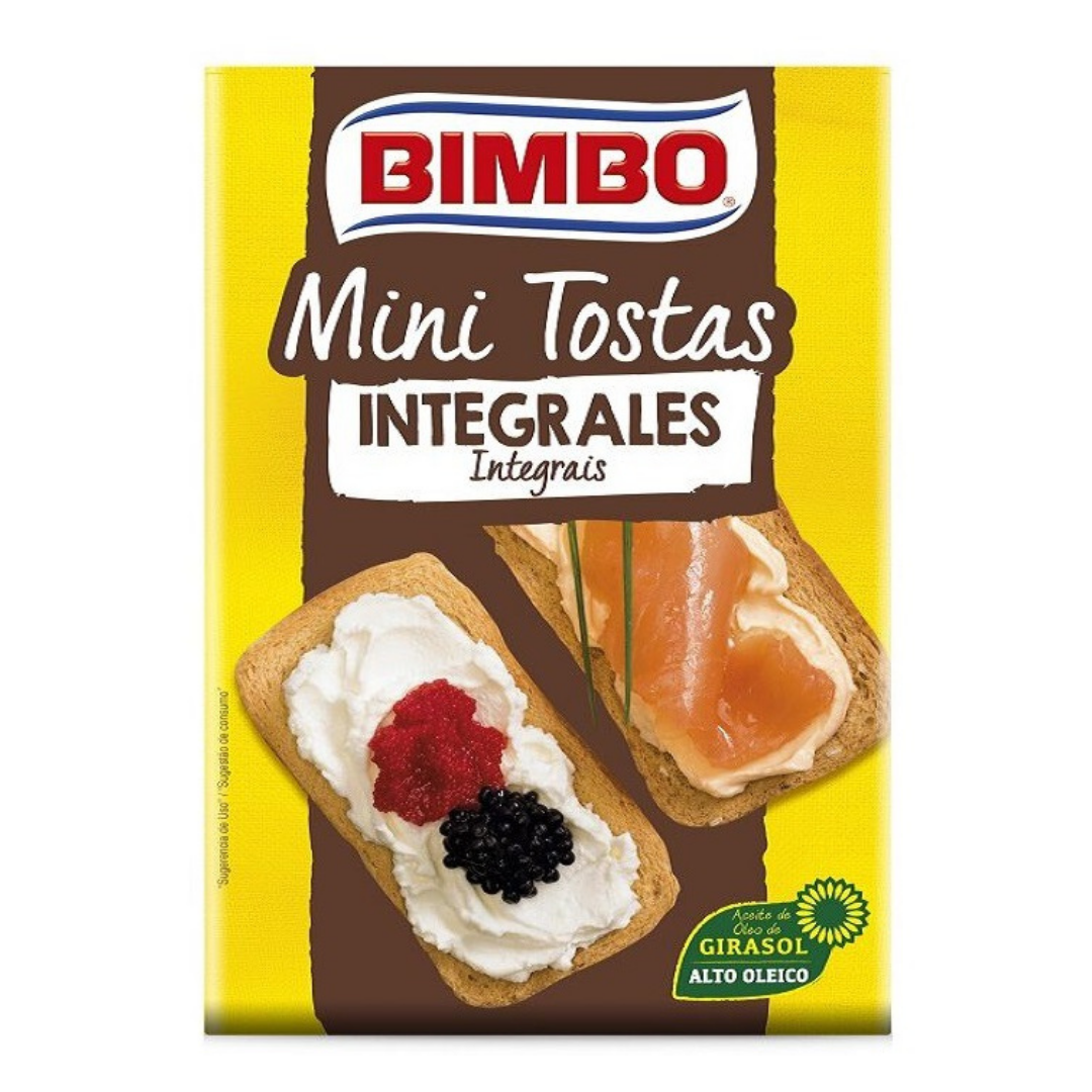 MINI TOSTAS INTEGRALES BIMBO