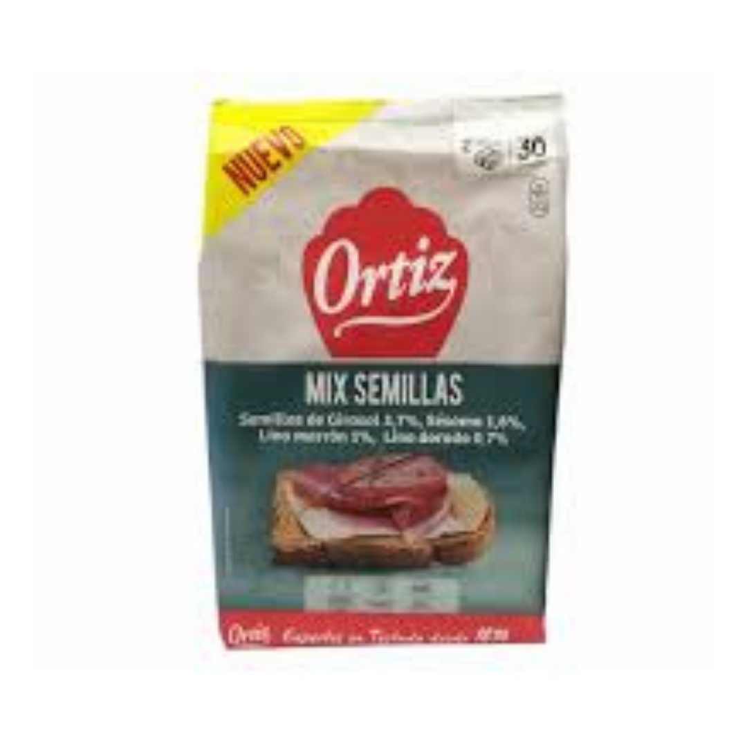 ORTIZ PAN BRASA MIX SEMILLAS