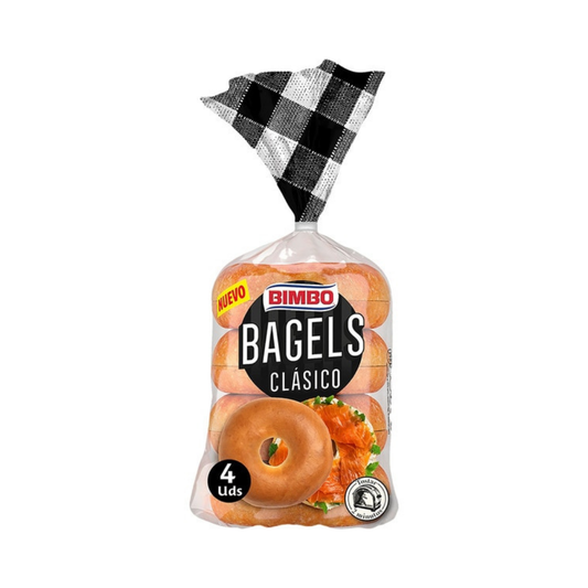 BIMBO BAGELS CLASICO 4UDS