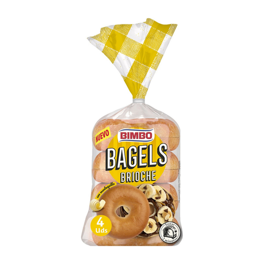 BIMBO BAGELS BRIOCHE 4UDS