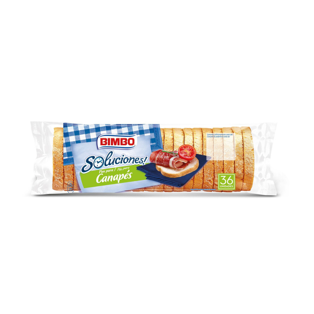 PAN BIMBO MOLDE CANAPE 250G