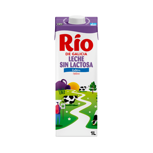 LECHE RIO SEMI SIN LACTOSA 1L