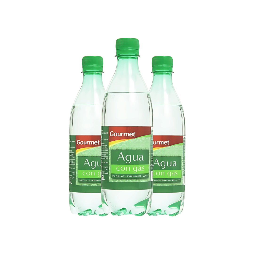 AGUA MINERAL CON GAS 50CL