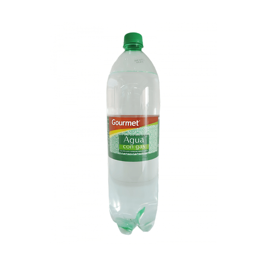 AGUA MINERAL CON GAS GOURMET 1.5L