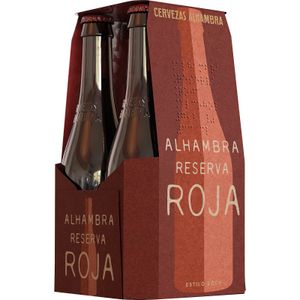 CERVEZA ALHAMBRA ROJA 33CL P-4 7.2?