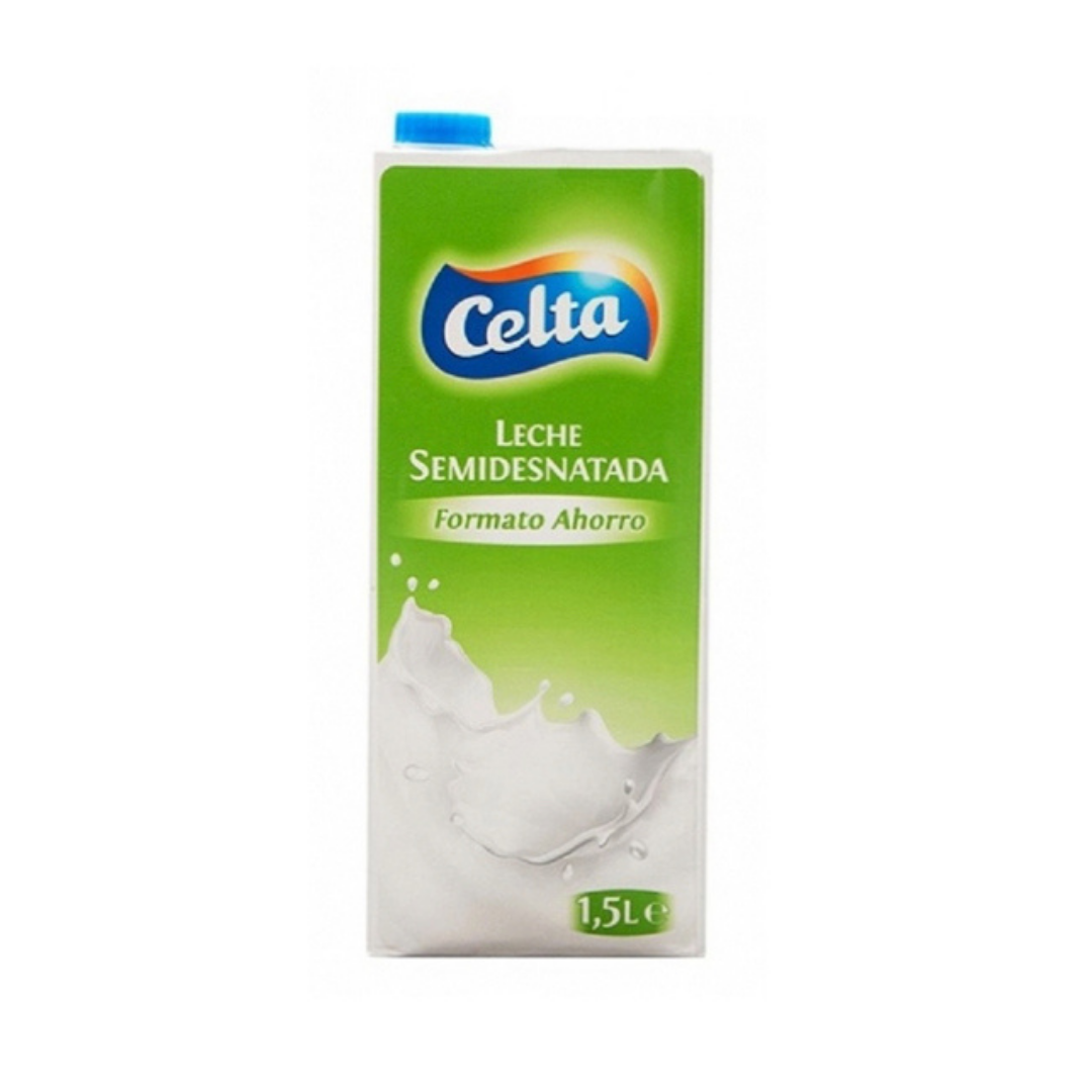 LECHE CELTA SEMI BRICK 1 5L