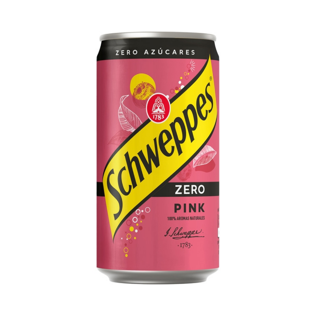 TONICA PINK ZERO SCHWEPPES 25CL