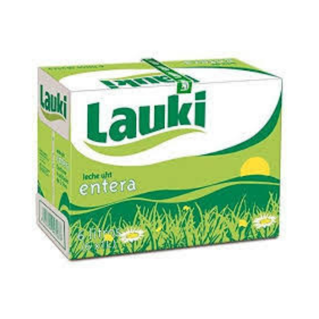 LECHE LAUKI ENT.BRICK 1L PACK DE6