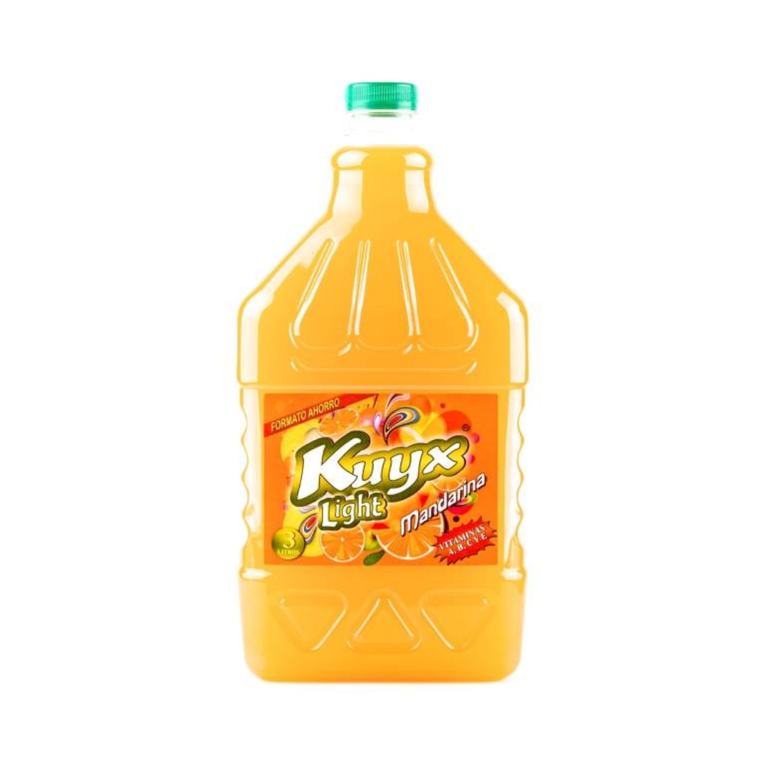 KUYX LIGHT MANDARINA SIN AZUCAR 3L