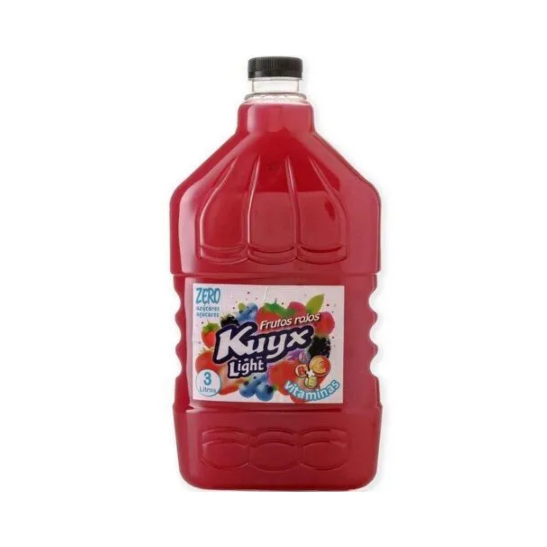 KUYX FRUTOS ROJOS SIN AZUCAR 3L