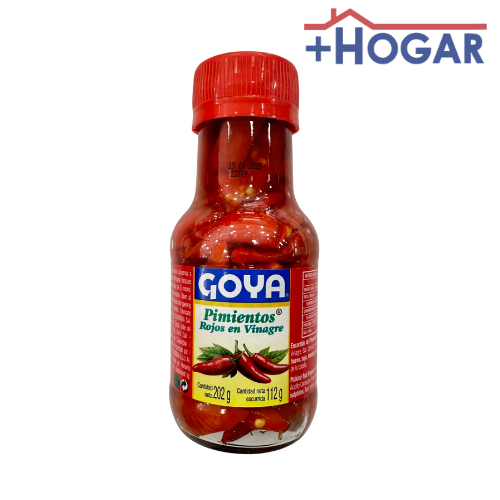 8426967038528  PIMIENTOS ROJOS EN VINAGRE GOYA 112G