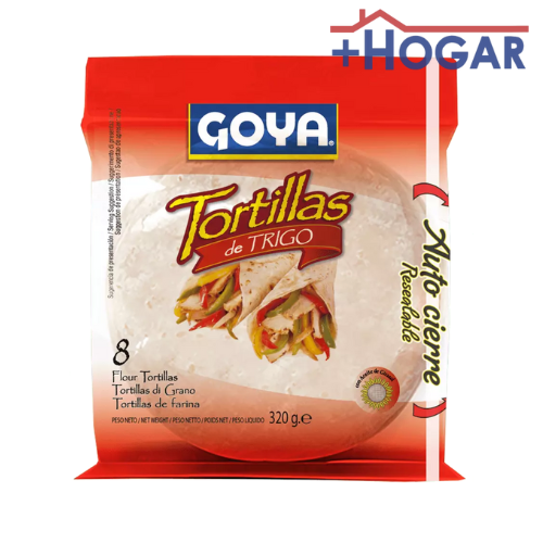 8426967090458  TORTILLAS DE TRIGO GOYA 320G