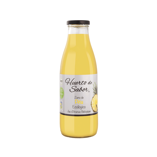 ZUMO DE PIÑA ECOLÓGICO BOTELLA 3/4 L   