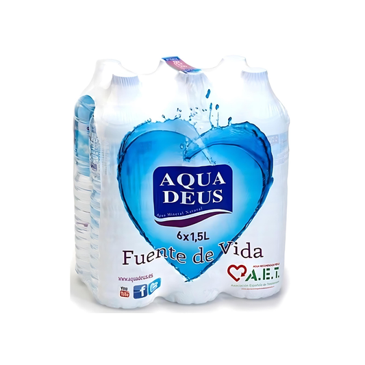 AGUA AQUA DEUS PACK6X1 5L