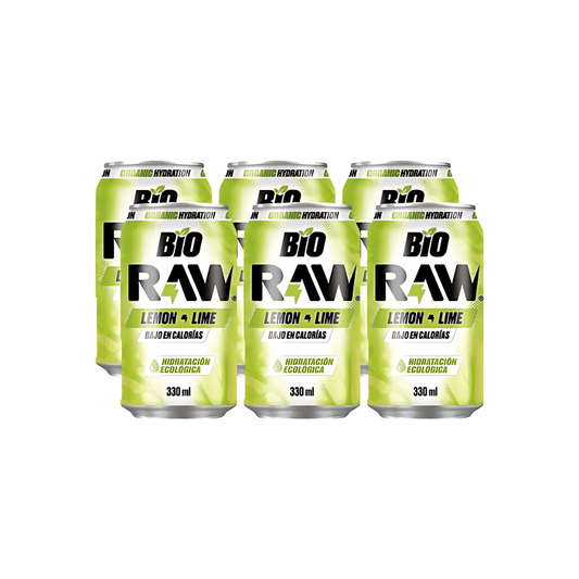 RAW LEMON & LIME PACK6X33CL