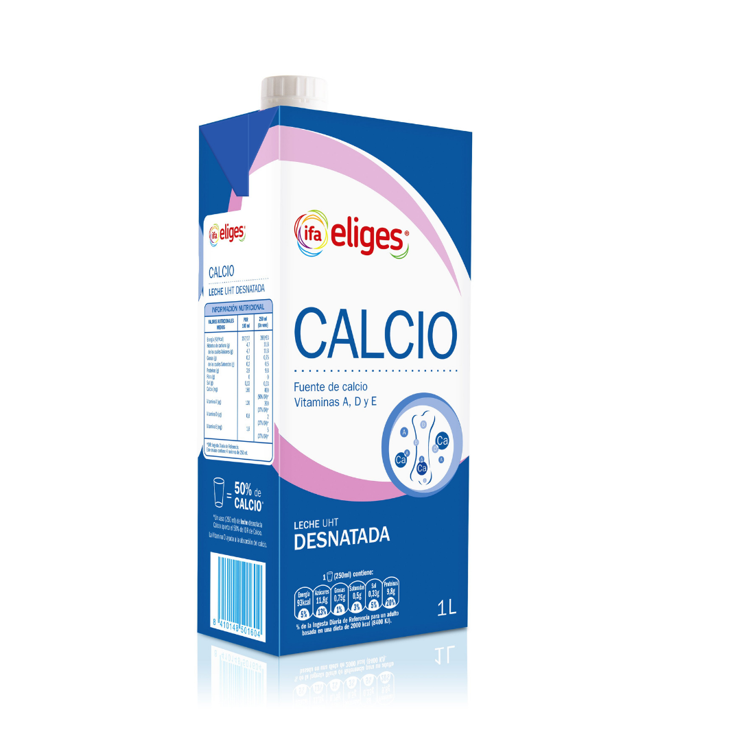 LECHE CALCIO DESNAT.IFA ELIGE 1L