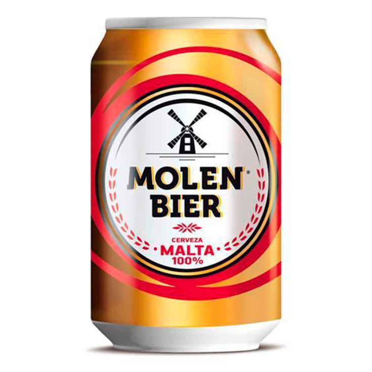 CERVEZ.MOLEN BIER 100%MALTA LATA