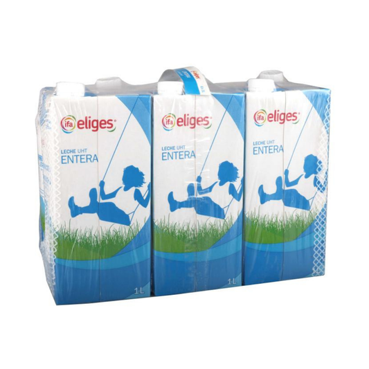 LECHE ENTERA IFA ELIGE BR.PACK DE 6X1L