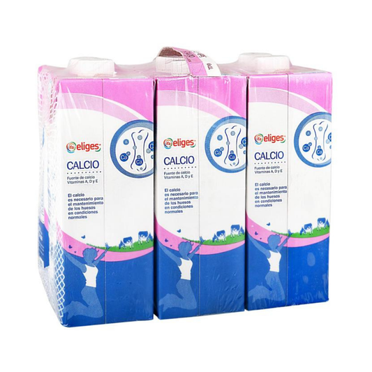 PACK LECHE CALCIO SEMI.IFA ELIGE 6X1L