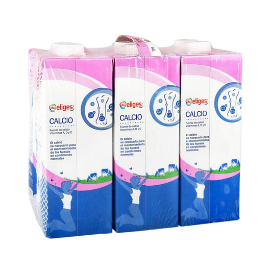 LECHE DESNATADA CALCIO IFA ELIGES PACK6X1L