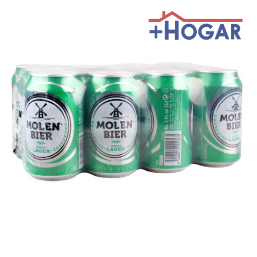 8480012003954  CERVEZA MOLEN BIER 12X33CL. 4.8% ALC.