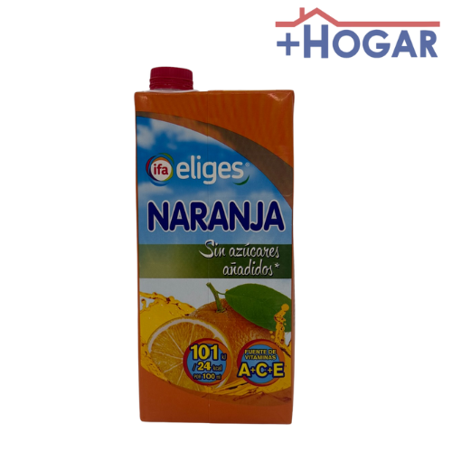 8480012008027  NECTAR NARANJA S/AZ IFA 1L      
