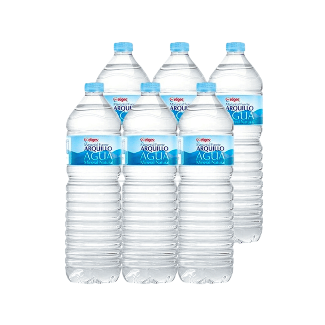 AGUA ELIGES PACK 6*1.5L.