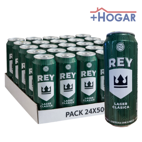 8495390708759  CERVEZA REY PACK24X50CL