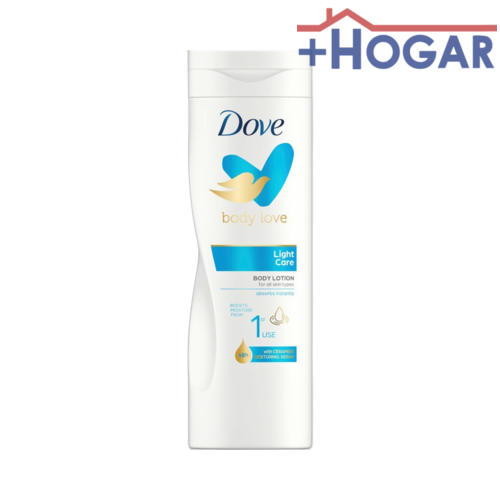 8710447292136   DOVE BODY LOTION 400 ML PIEL NORMAL (NUEVO)