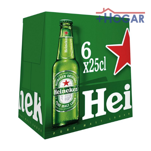 8712000020309  HEINEKEN PACK 6X25CL