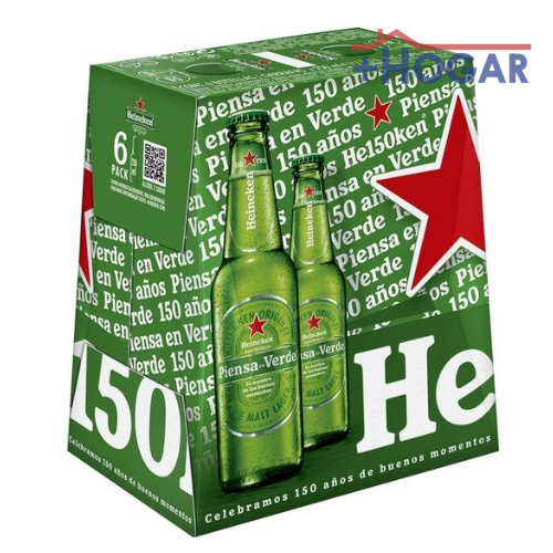 8712000900298  CERVEZA HEINEKEN 25CL P-6 5º