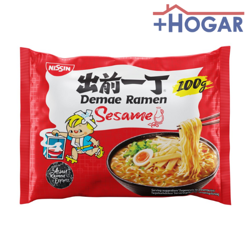 8712429350407  TALLARINES INST. NISSIN TONKOTSU  SESAME 100G