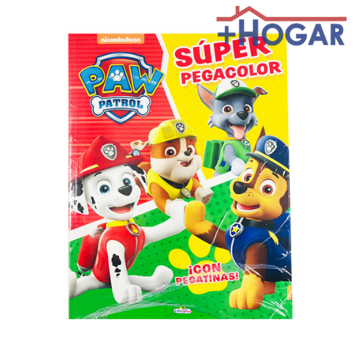 9788491200598  PATRULLA CANINA SUPER PEGACOLOR