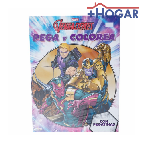 9788491207153  LOS VENGADORS PEGACOLOR