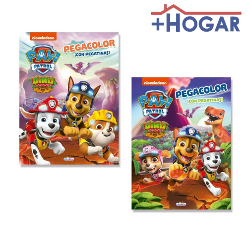 9788491207245  PATRULLA CANINA DINO RESCUE PEGACOLOR