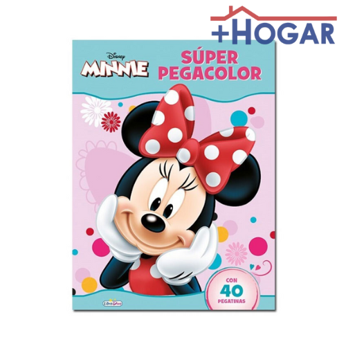 9788491207801  MINNIE SÚPER PEGACOLOR
