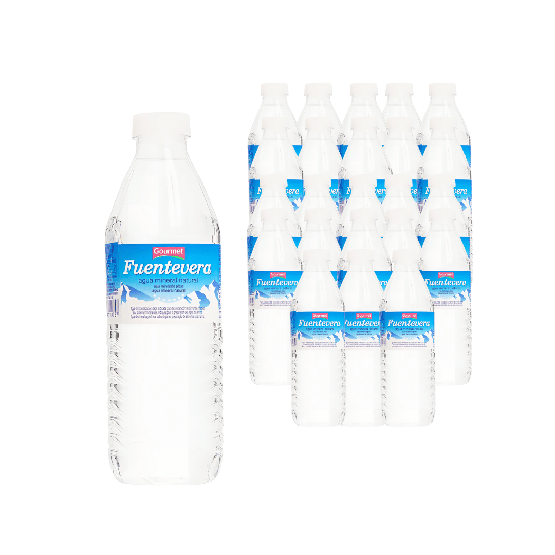 AGUA GOURMET FUENTEVERA 50CL PACK-24