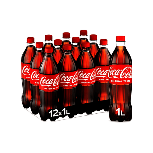 COCA COLA ORIGINAL PACK 12 1L